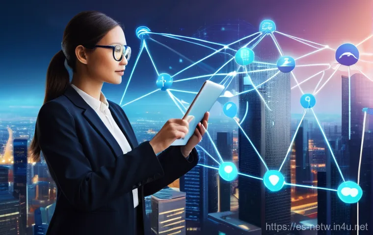 네트워크 자격증 취득 후 클라우드 인프라 직무 진출 - **Prompt: The Ascending Cloud Professional**
"A vibrant, dynamic illustration depicting a divers...