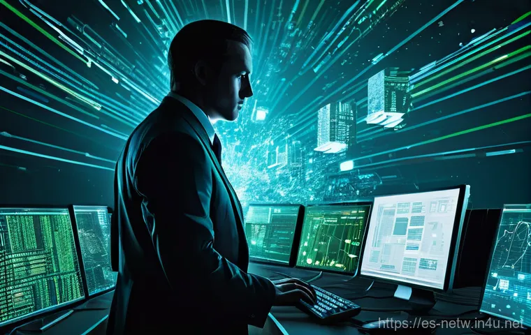 네트워크 실무와 클라우드 네트워크 구축 기술 - **Prompt 2: The Evolving Landscape of Cloud Computing**
    "An imaginative and expansive visual rep...